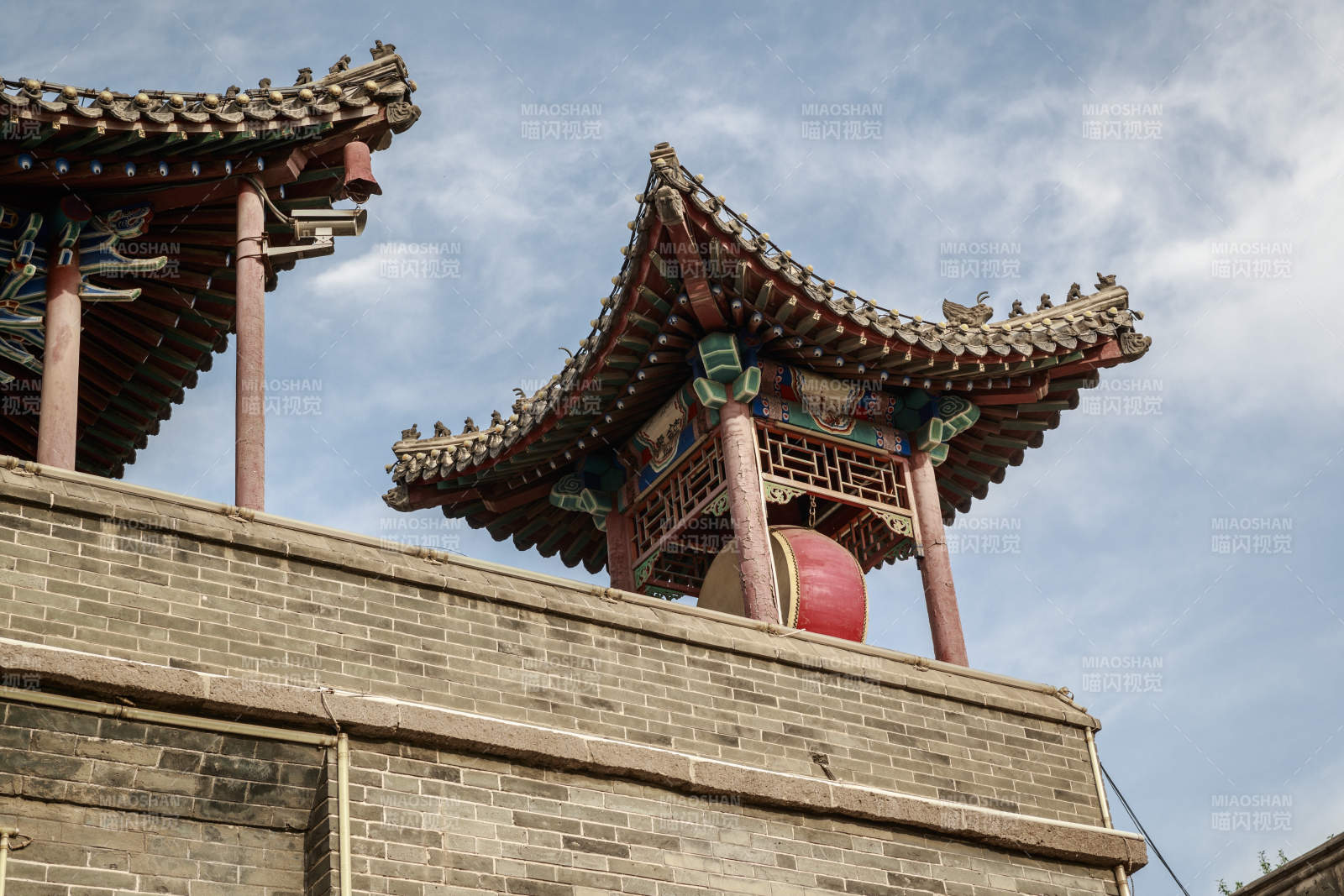 中国河北省张家口市堡子里景区晋商明清建筑图片