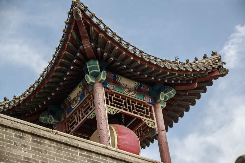 中国河北省张家口市堡子里景区晋商明清建筑图片