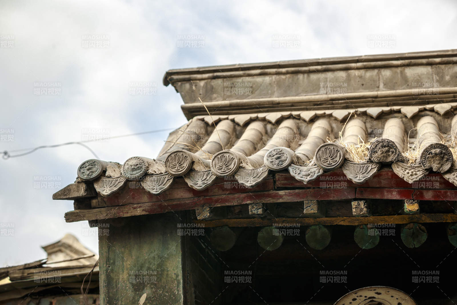 中国河北省张家口市堡子里景区晋商明清建筑图片