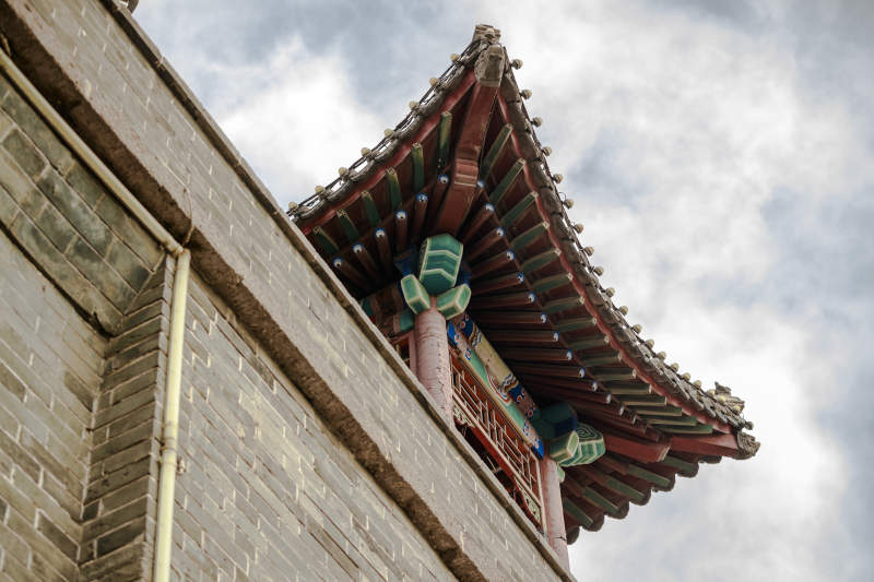 中国河北省张家口市堡子里景区晋商明清建筑图片