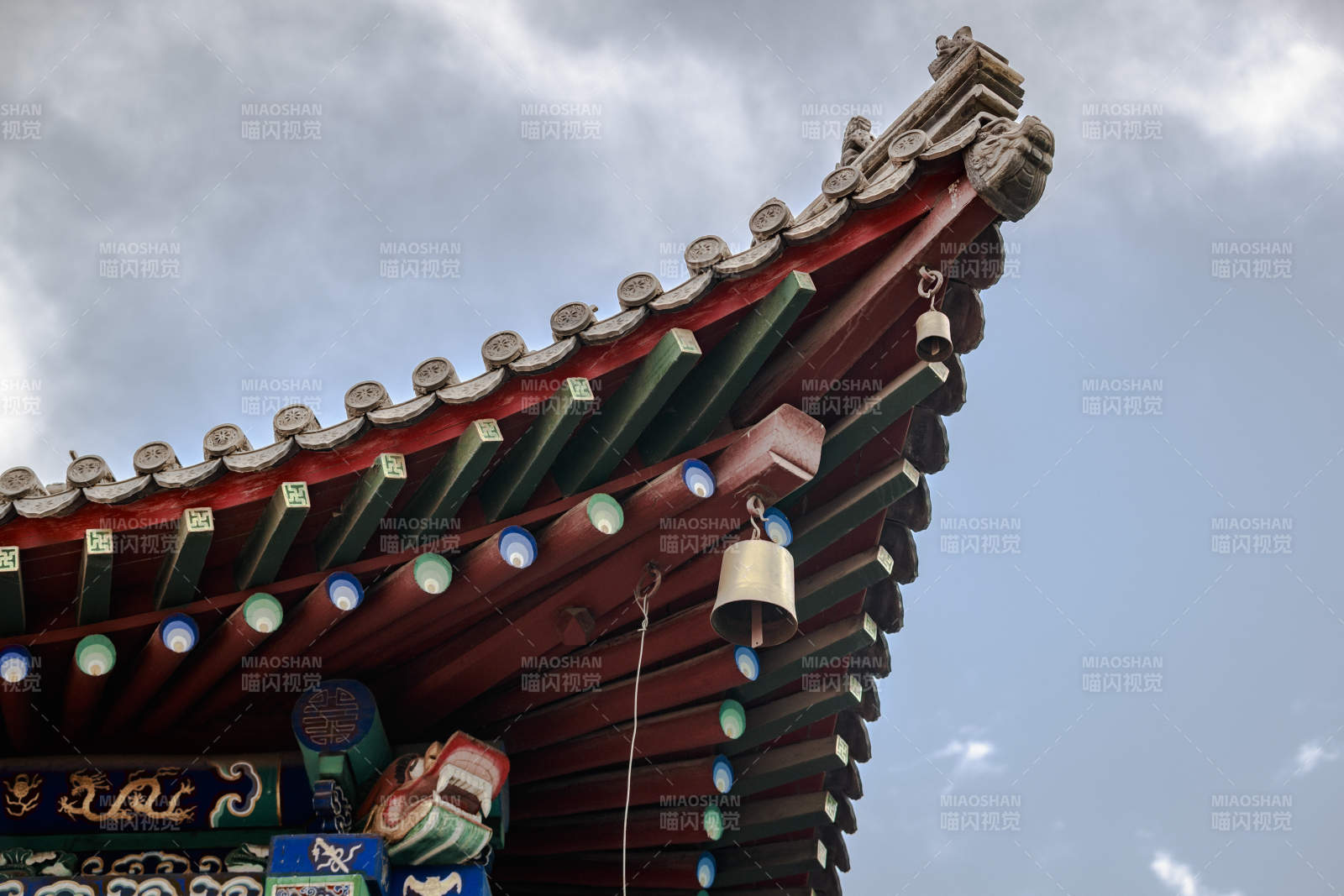 中国河北省张家口市堡子里景区晋商明清建筑图片