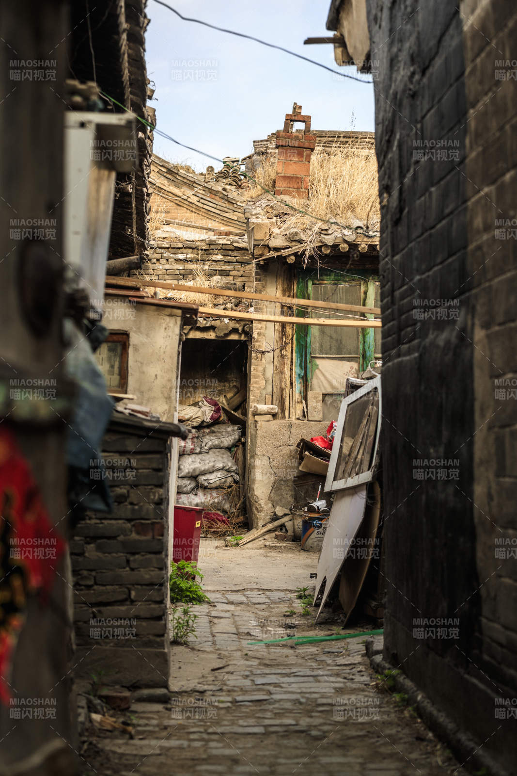 中国河北省张家口市堡子里景区晋商明清建筑图片
