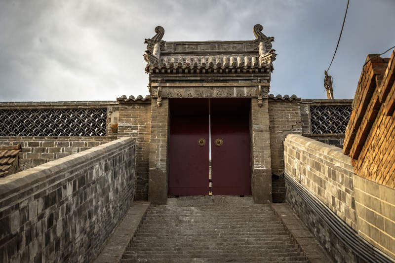 中国河北省张家口市堡子里景区晋商明清建筑图片