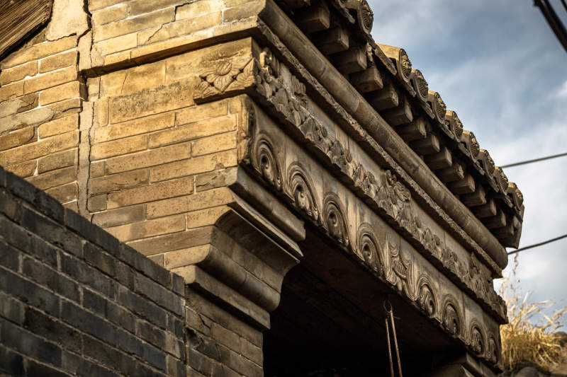 中国河北省张家口市堡子里景区晋商明清建筑图片