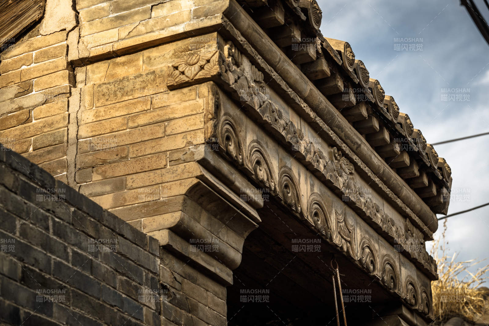 中国河北省张家口市堡子里景区晋商明清建筑图片