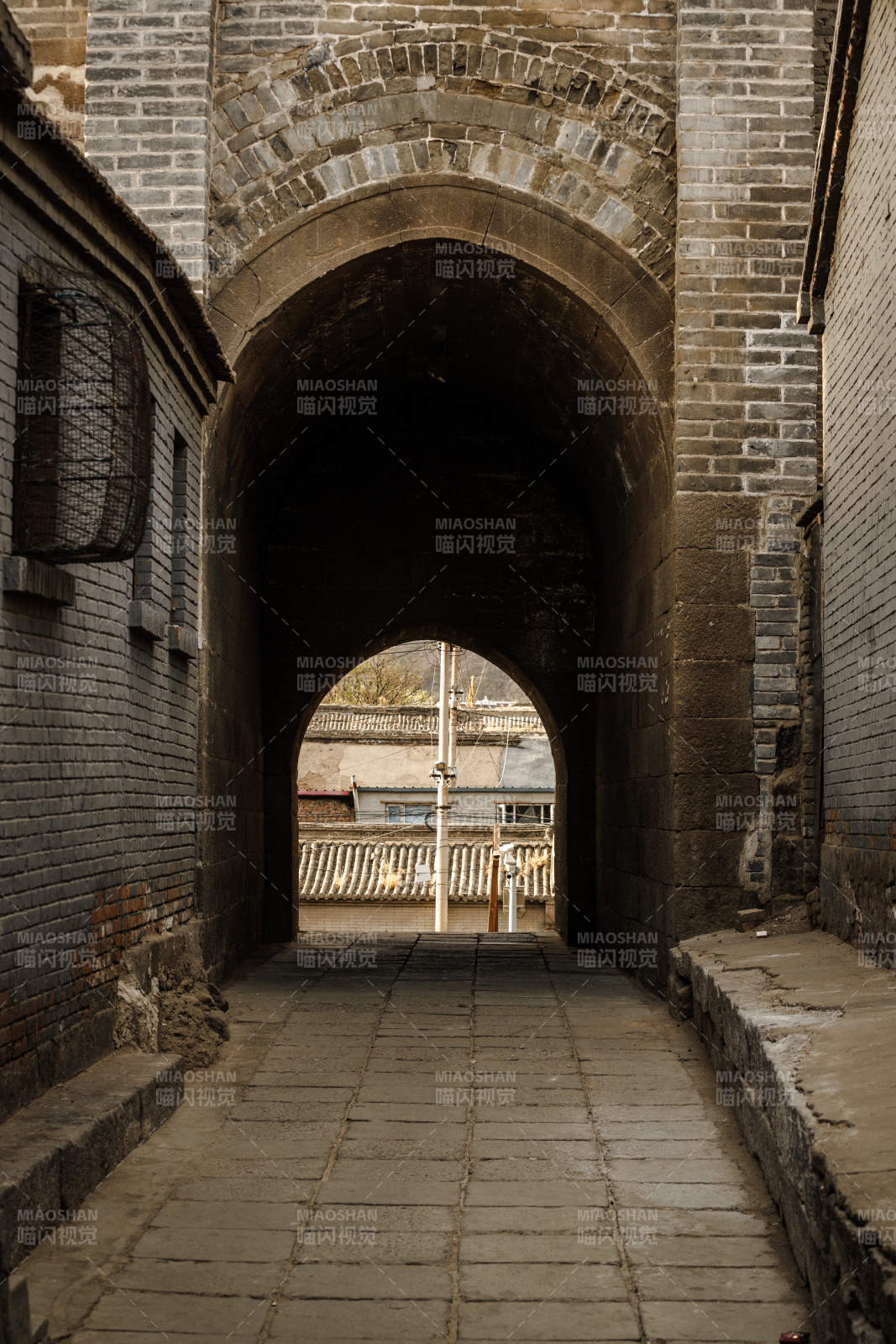 中国河北省张家口市堡子里景区晋商明清建筑图片