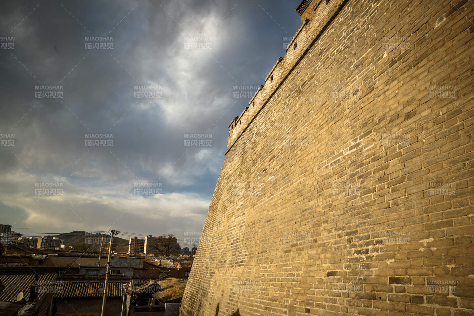 中国河北省张家口市堡子里景区晋商明清建筑图片