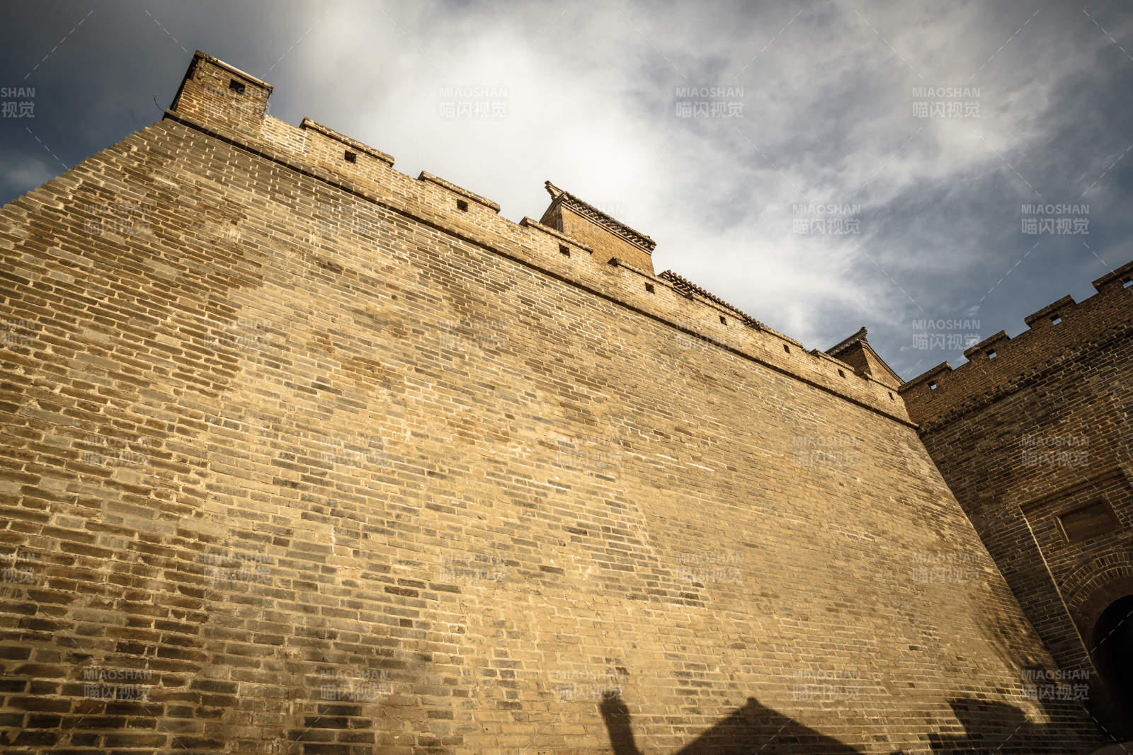 中国河北省张家口市堡子里景区晋商明清建筑图片