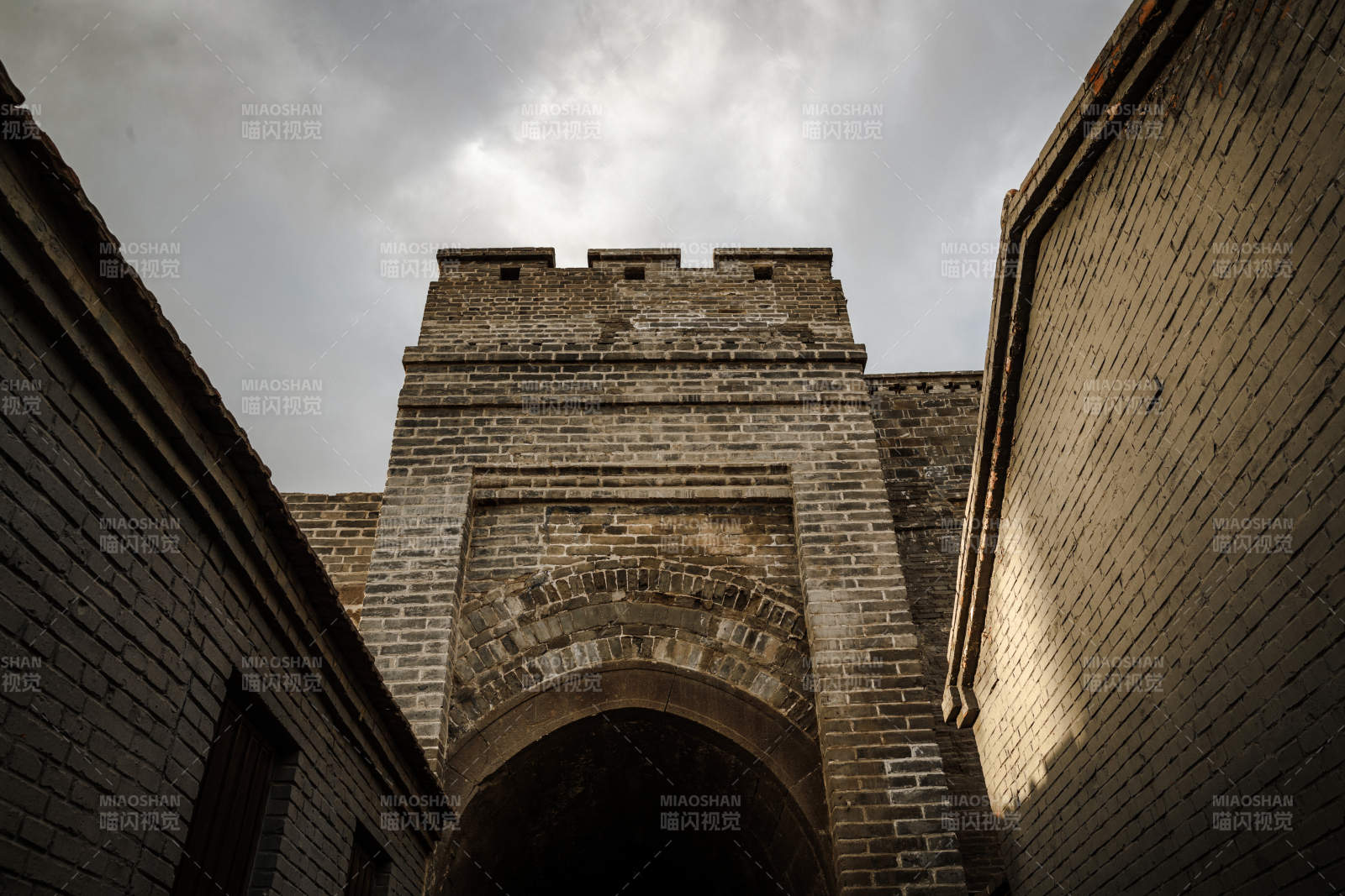 中国河北省张家口市堡子里景区晋商明清建筑图片