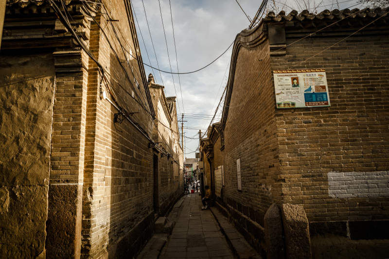 中国河北省张家口市堡子里景区晋商明清建筑图片