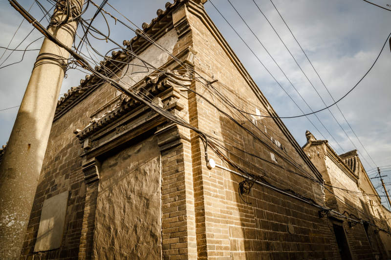 中国河北省张家口市堡子里景区晋商明清建筑图片