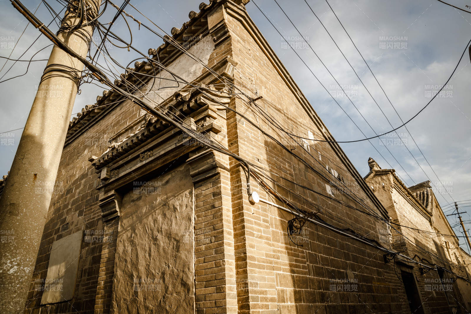 中国河北省张家口市堡子里景区晋商明清建筑图片