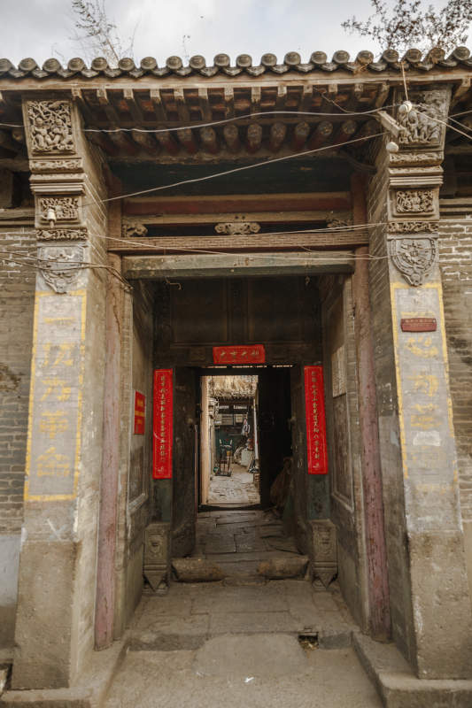 中国河北省张家口市堡子里景区晋商明清建筑图片