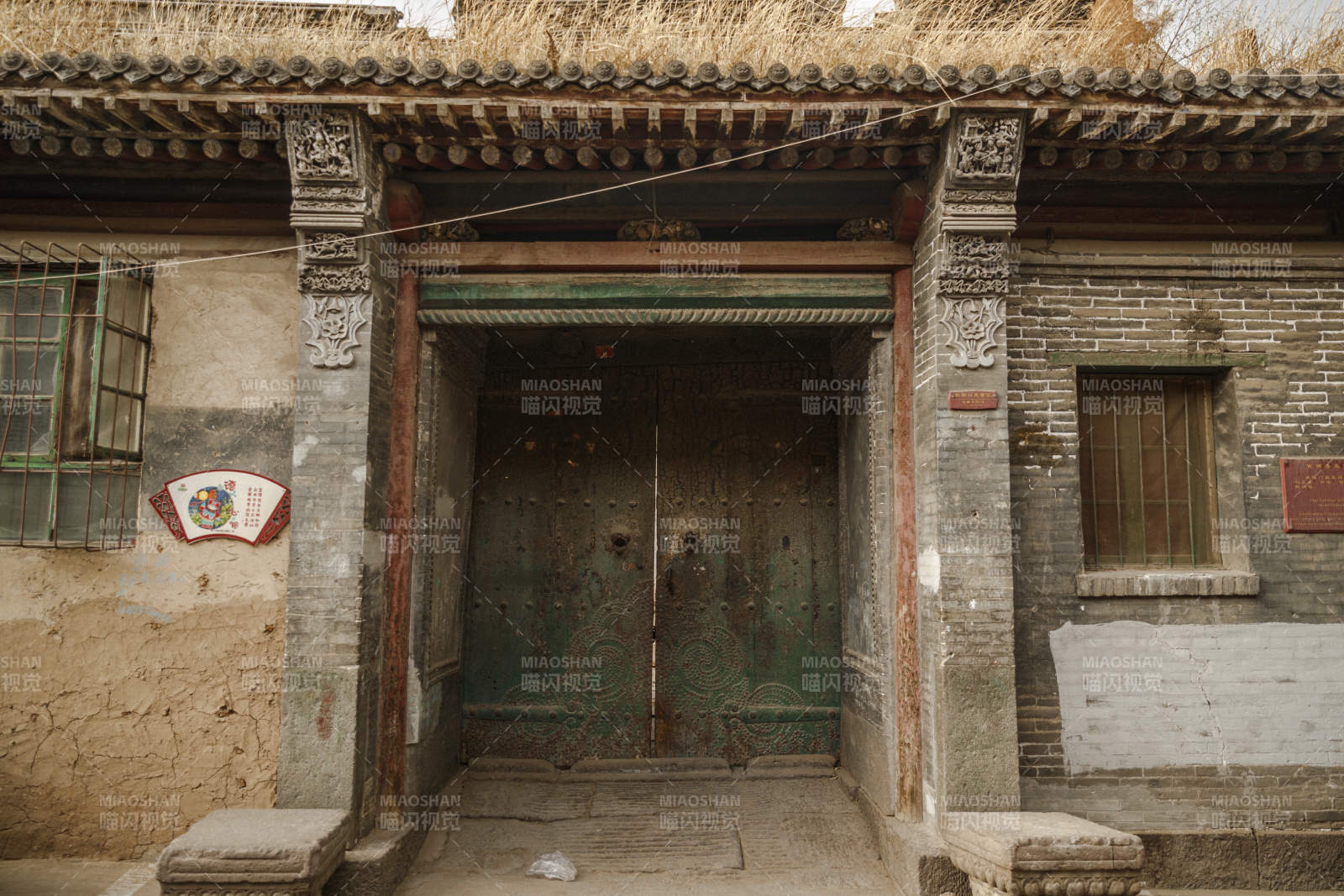 中国河北省张家口市堡子里景区晋商明清建筑图片