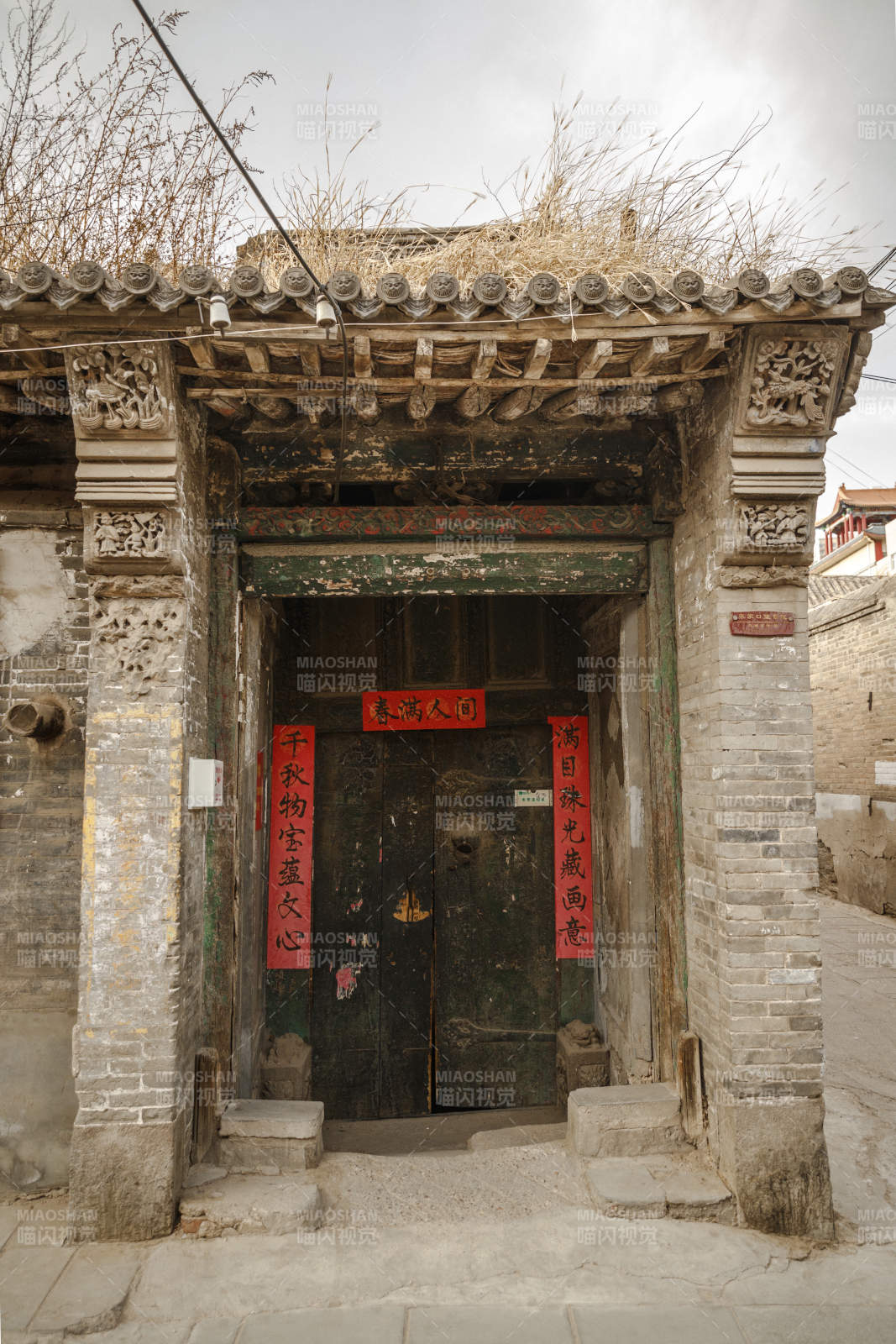 中国河北省张家口市堡子里景区晋商明清建筑图片