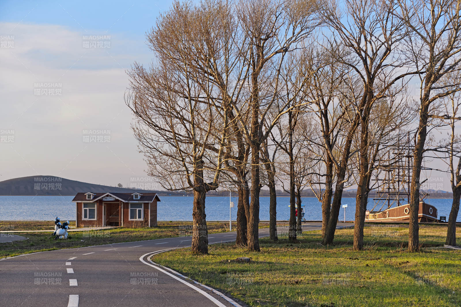 河北省沽源县天鹅湖湿地公园风景图片