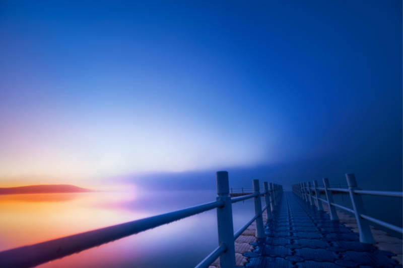 中国河北省张家口地区沽源县天鹅湖景区夏天图片