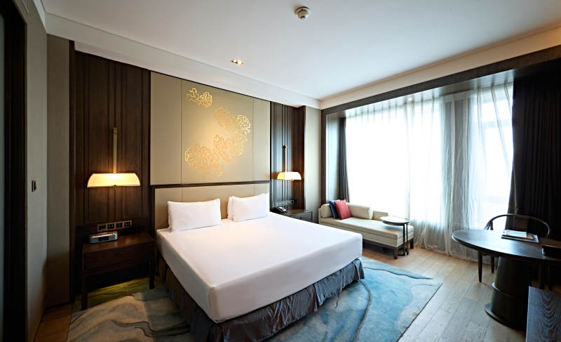 高档五星级酒店客房内部展示图片