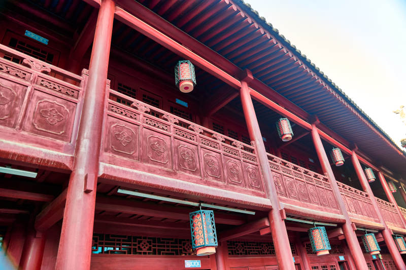 中国河北省张家口市堡子里景区口皮博物馆图片