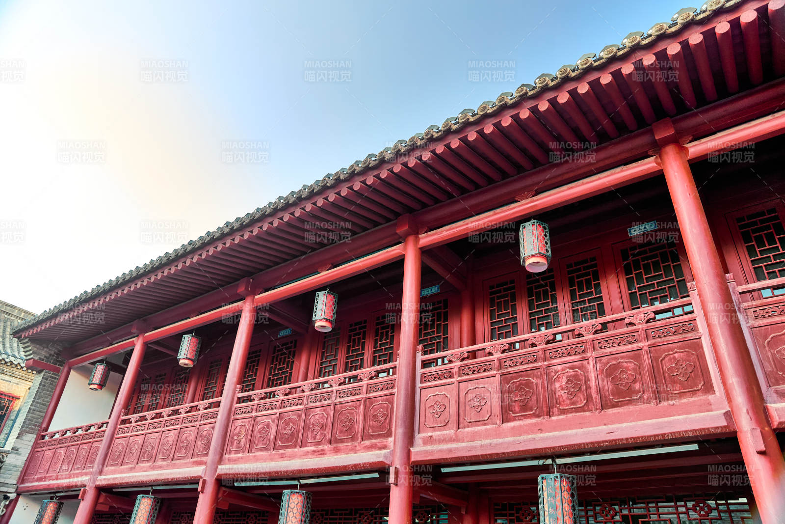 中国河北省张家口市堡子里景区口皮博物馆图片