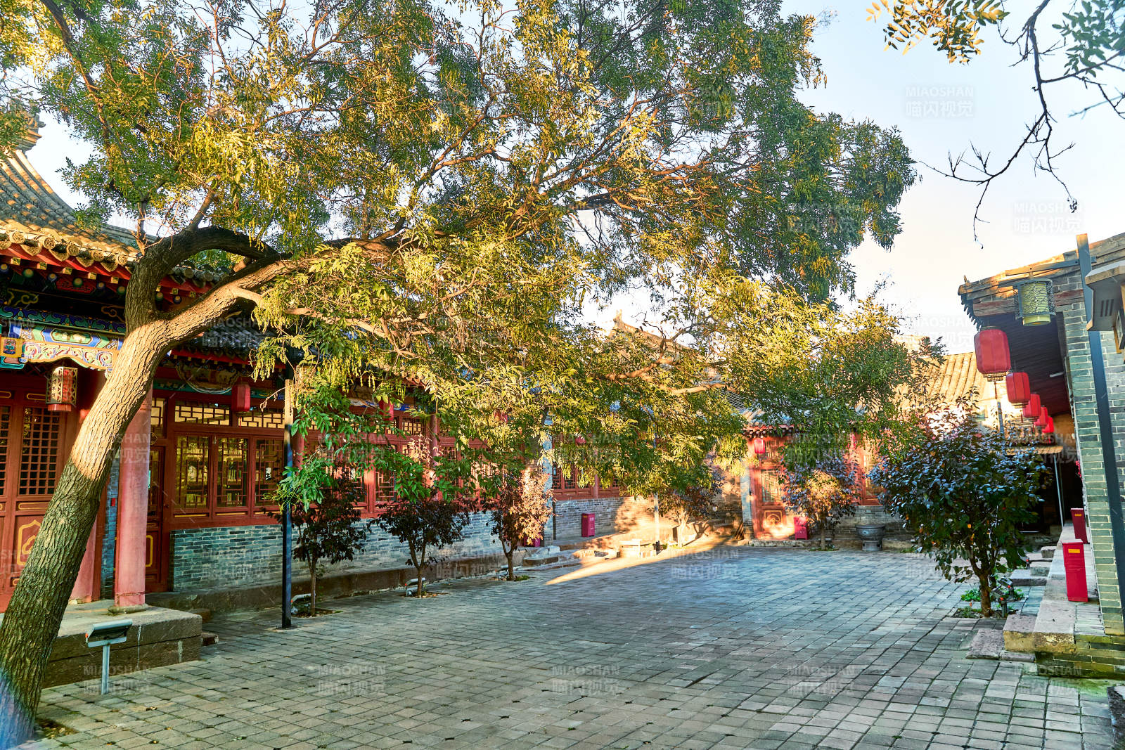 中国河北省张家口市堡子里景区轮才书院图片