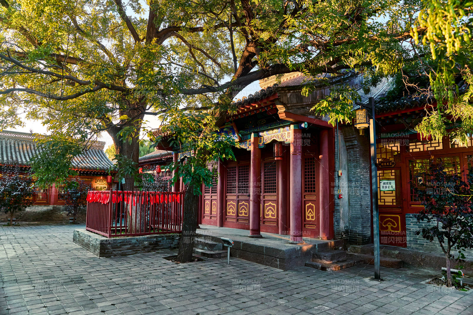 中国河北省张家口市堡子里景区轮才书院图片