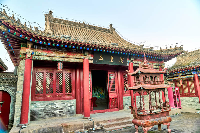 河北省张家口市桥西区堡子里景区玉皇阁图片