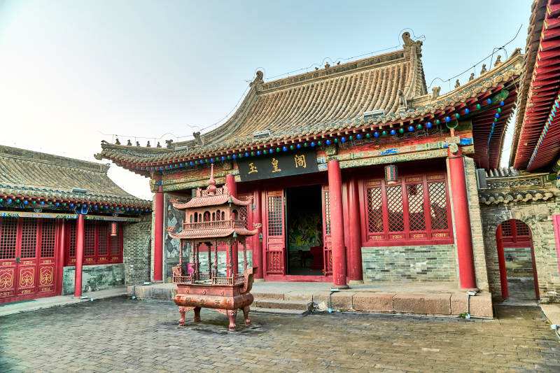 河北省张家口市桥西区堡子里景区玉皇阁图片