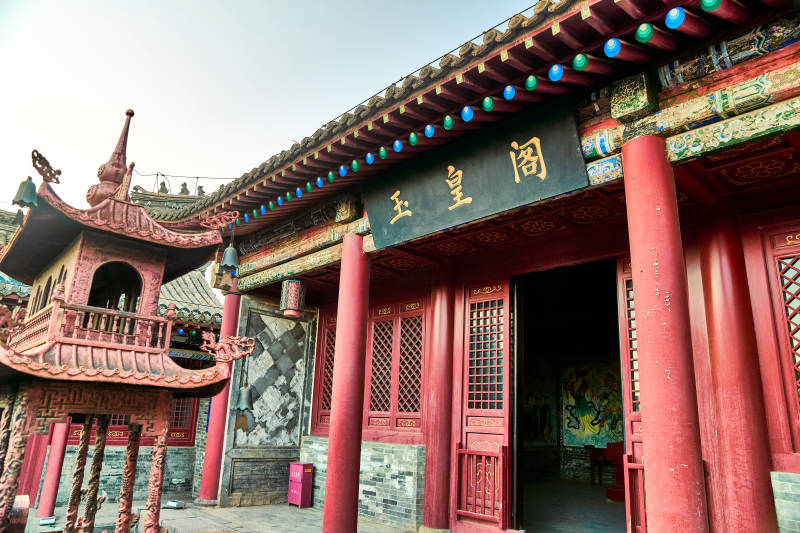 河北省张家口市桥西区堡子里景区玉皇阁图片