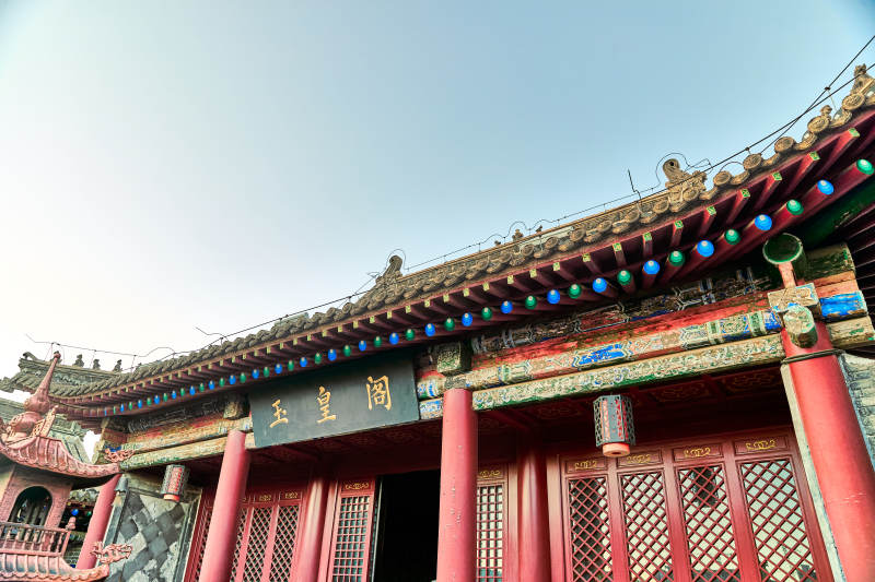 河北省张家口市桥西区堡子里景区玉皇阁图片