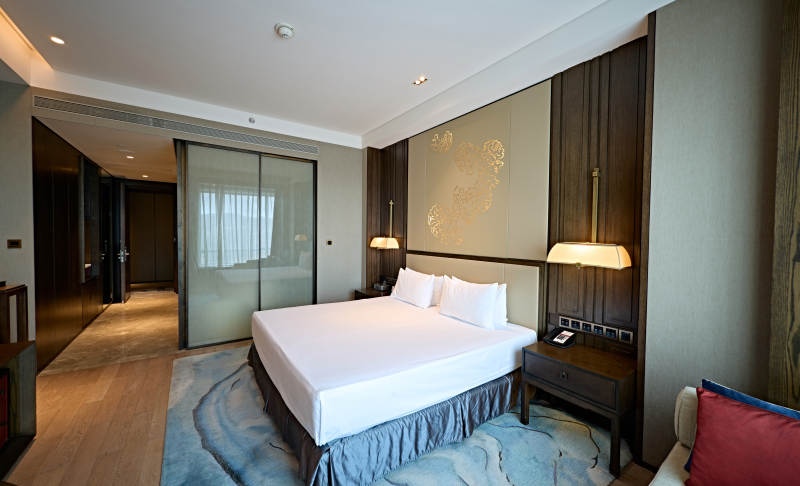 高档五星级酒店客房内部展示图片