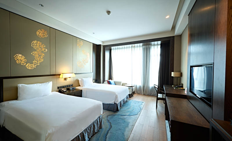 高档五星级酒店客房内部展示图片