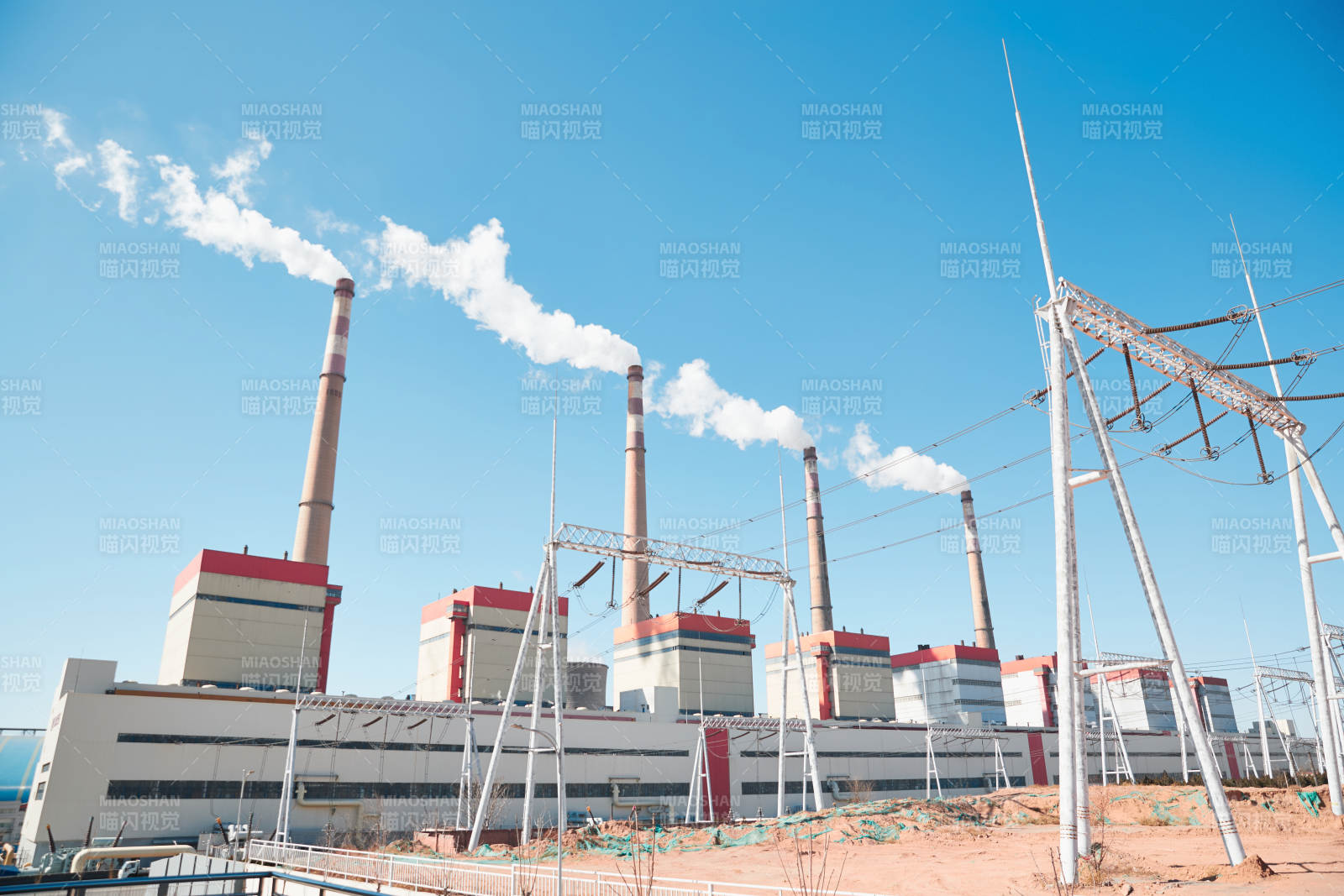 火力发电厂图片