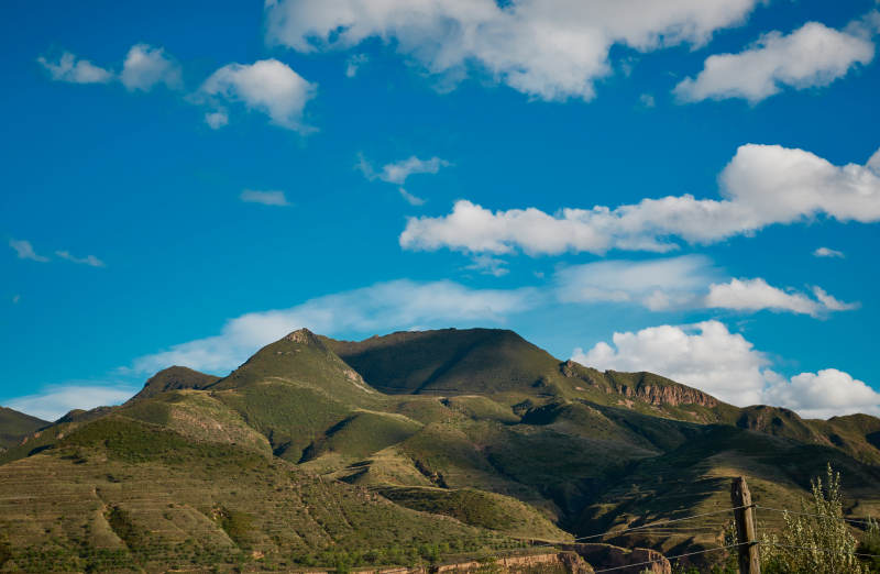 中国河北省张家口市崇礼县四杆旗脱贫致富村图片