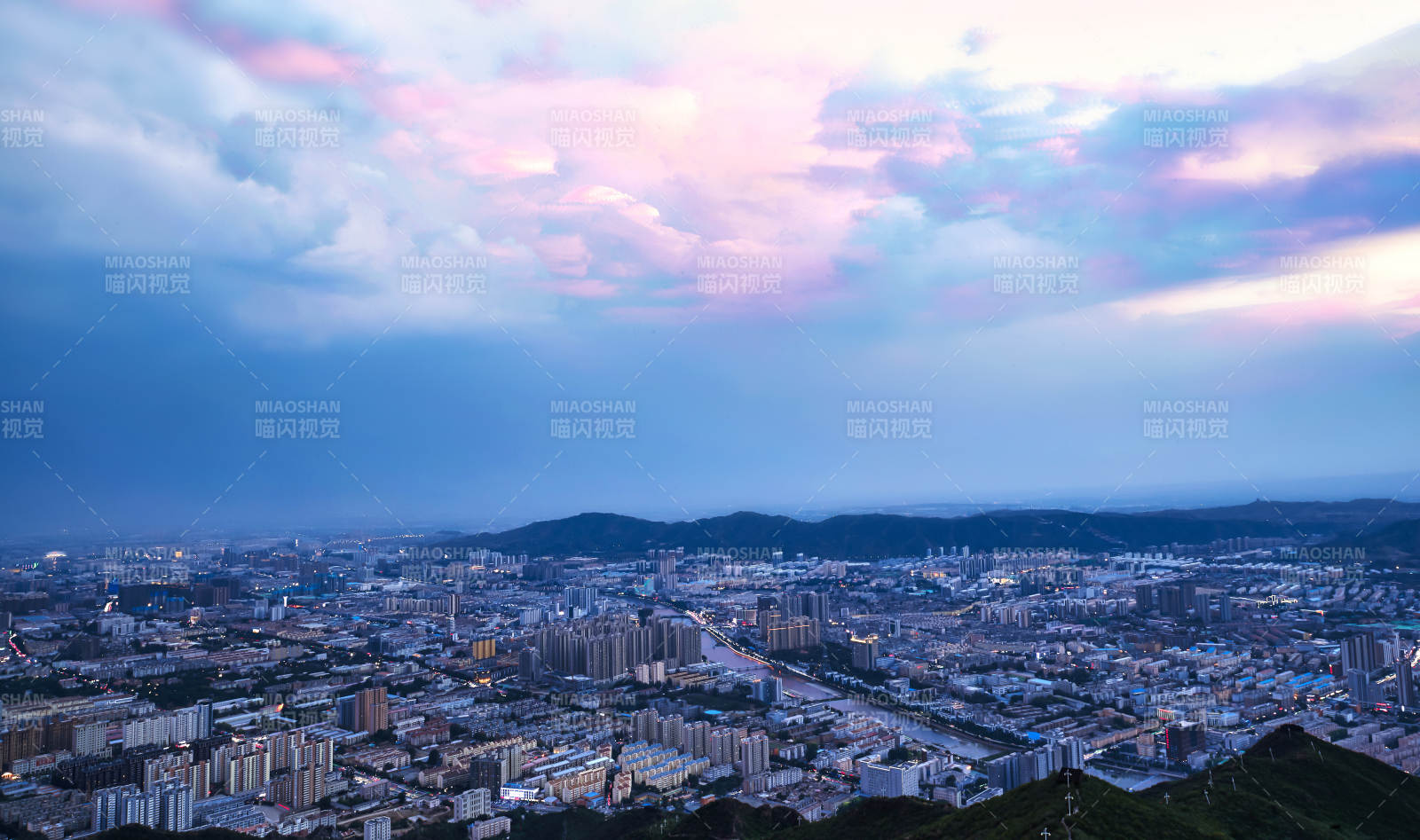 中国河北冬奥城市张家口桥西区图片