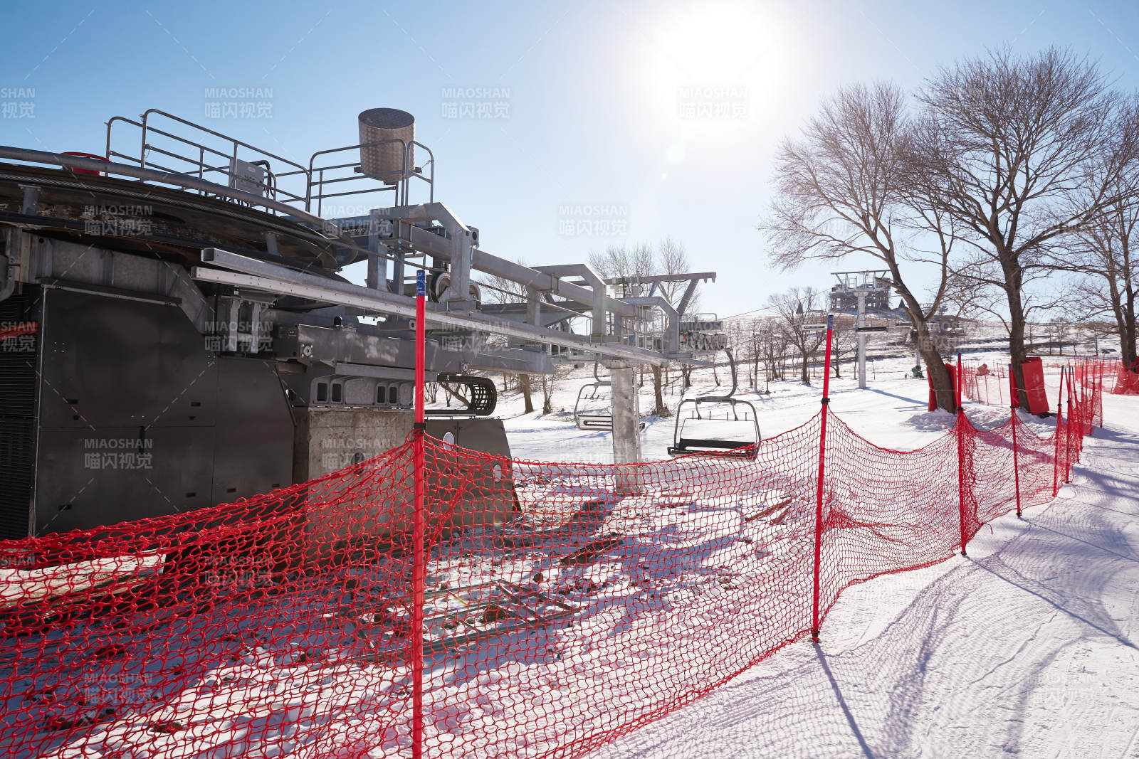 中国河北省沽源县库伦淖滑雪场图片