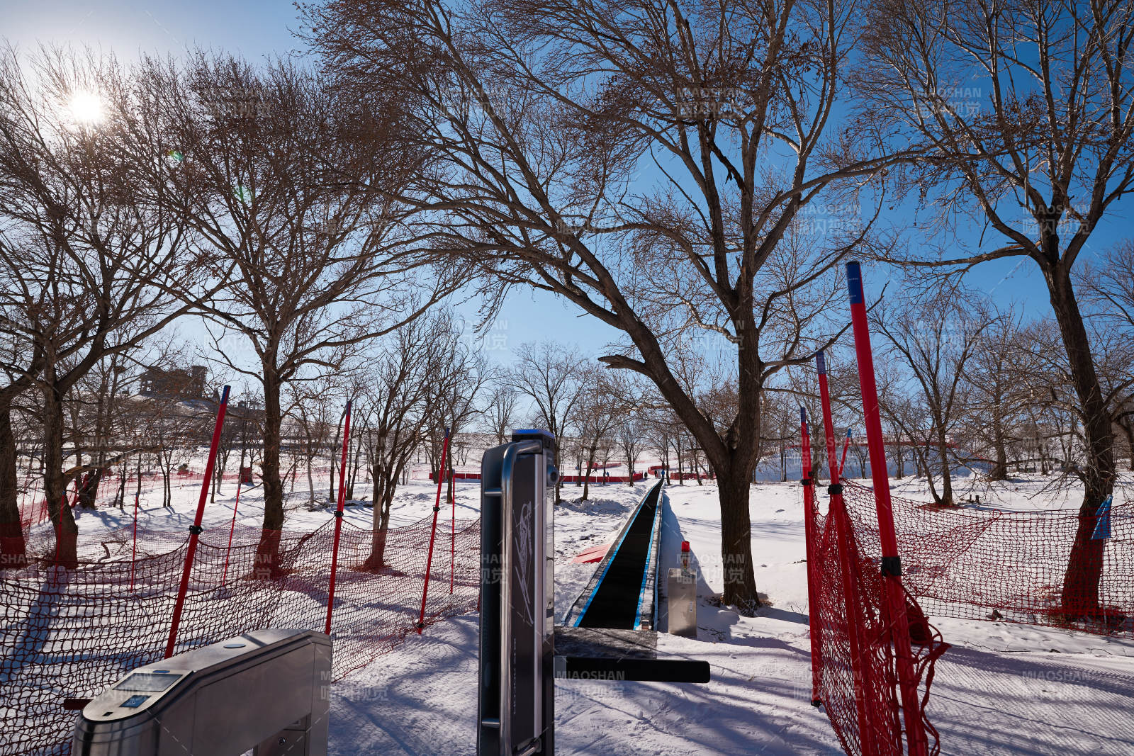 中国河北省沽源县库伦淖滑雪场图片