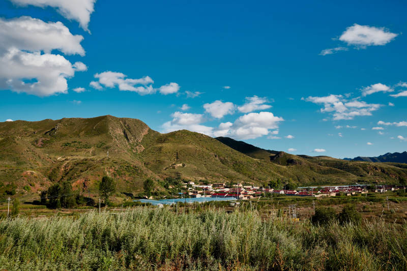 中国河北省张家口市崇礼县四杆旗脱贫致富村图片