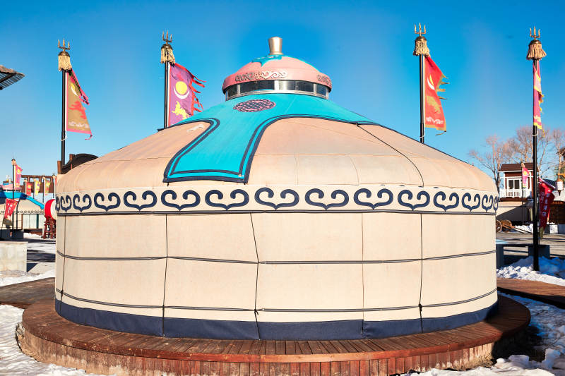 蒙古包大帐图片