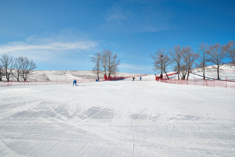 中国河北省沽源县库伦淖滑雪场图片