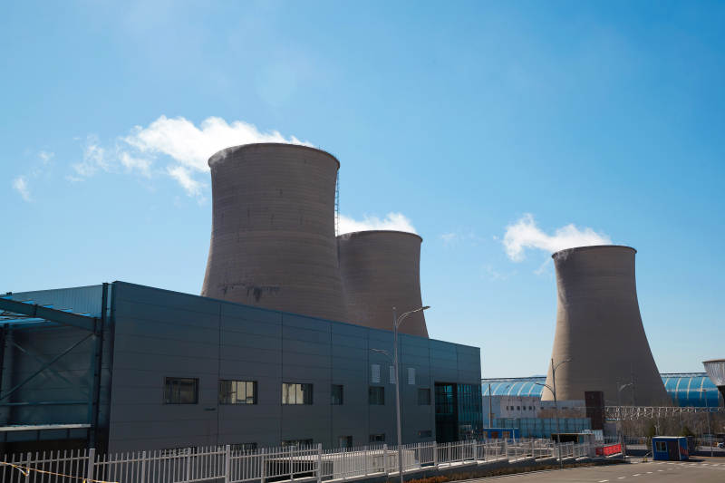 火力发电厂图片