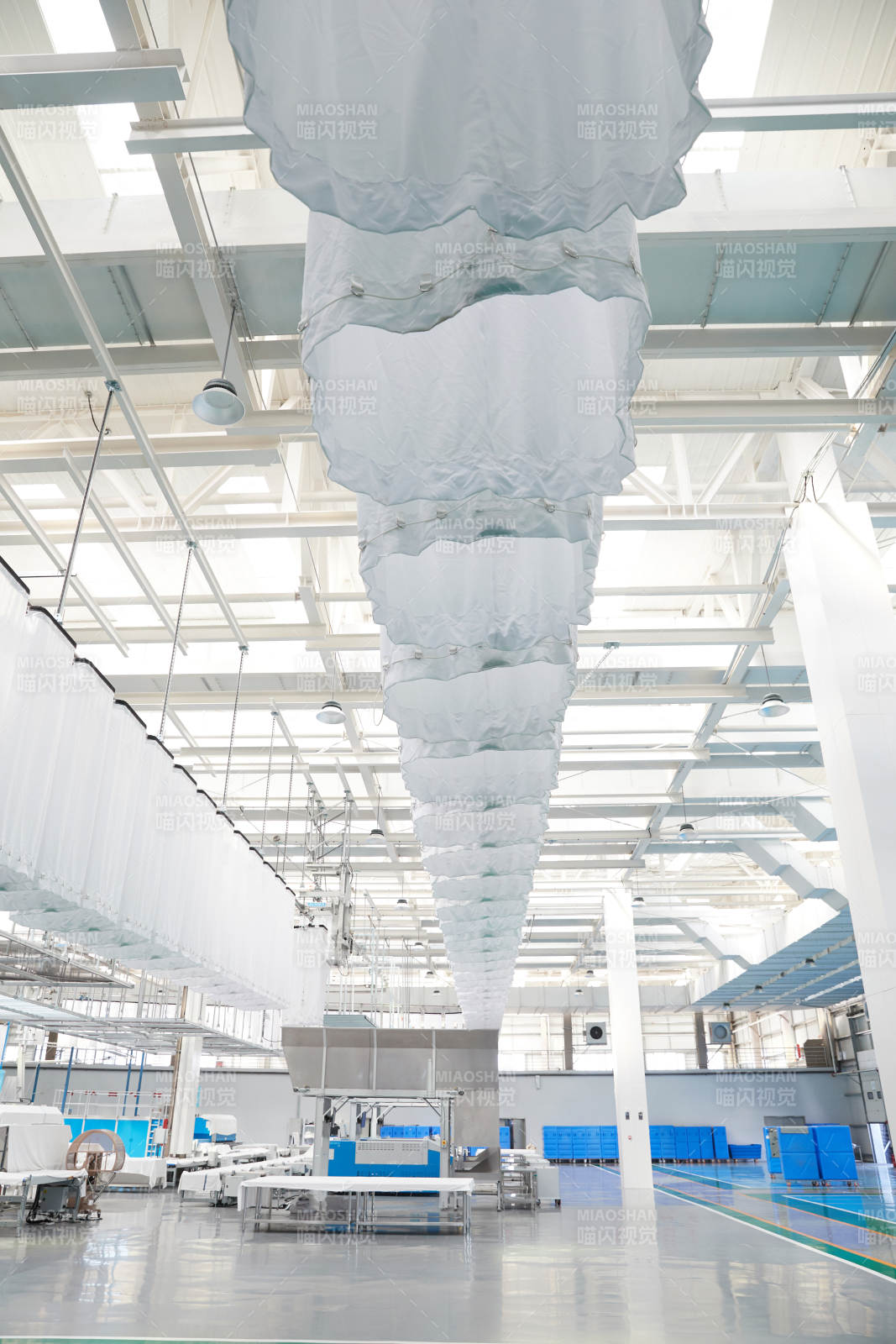 大型洗涤工厂内部图片