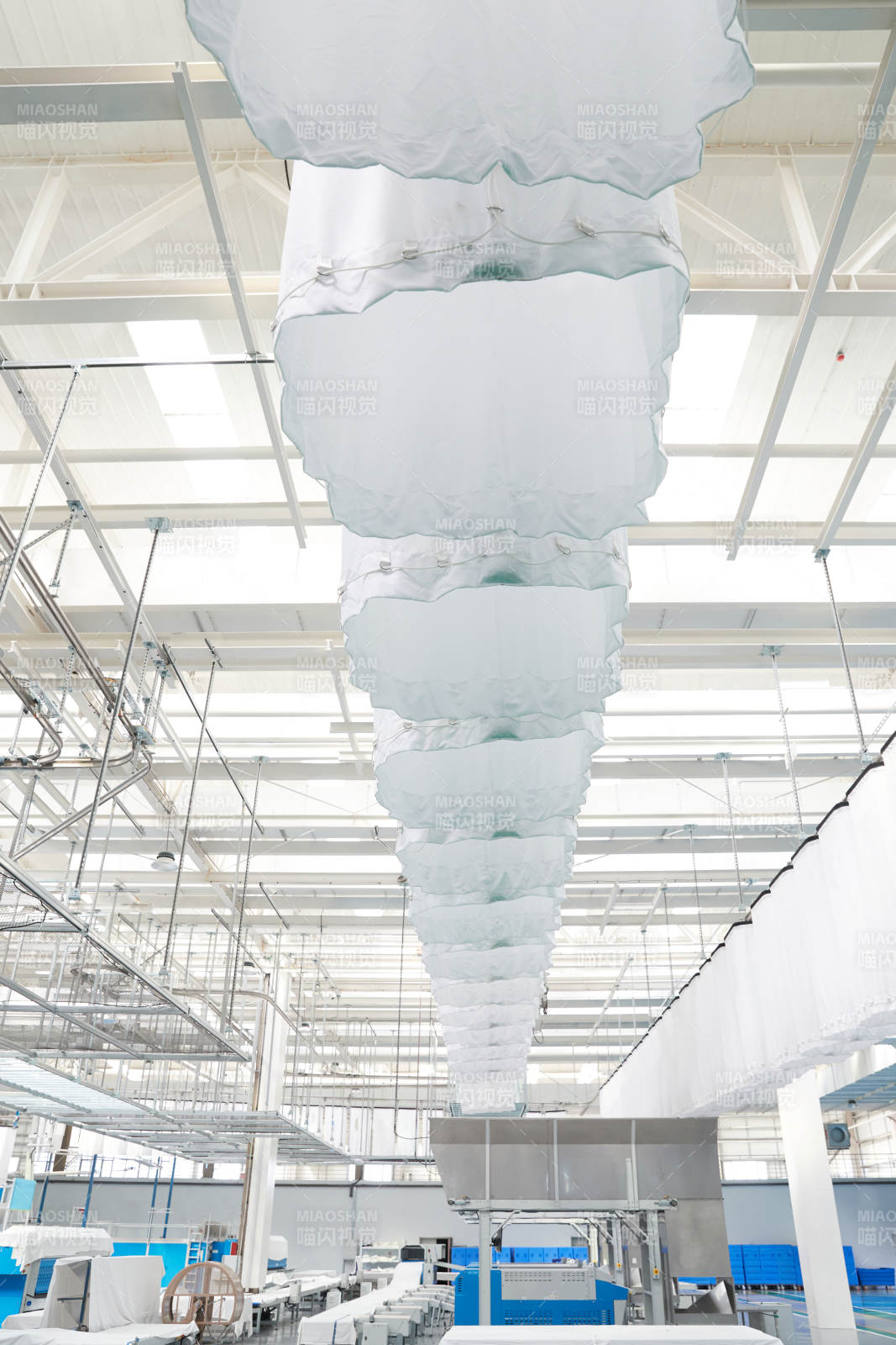 大型洗涤工厂内部图片