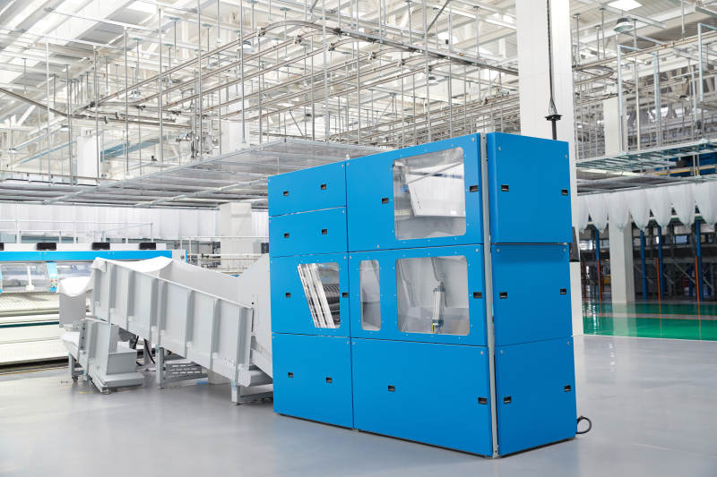 大型洗涤工厂内部图片