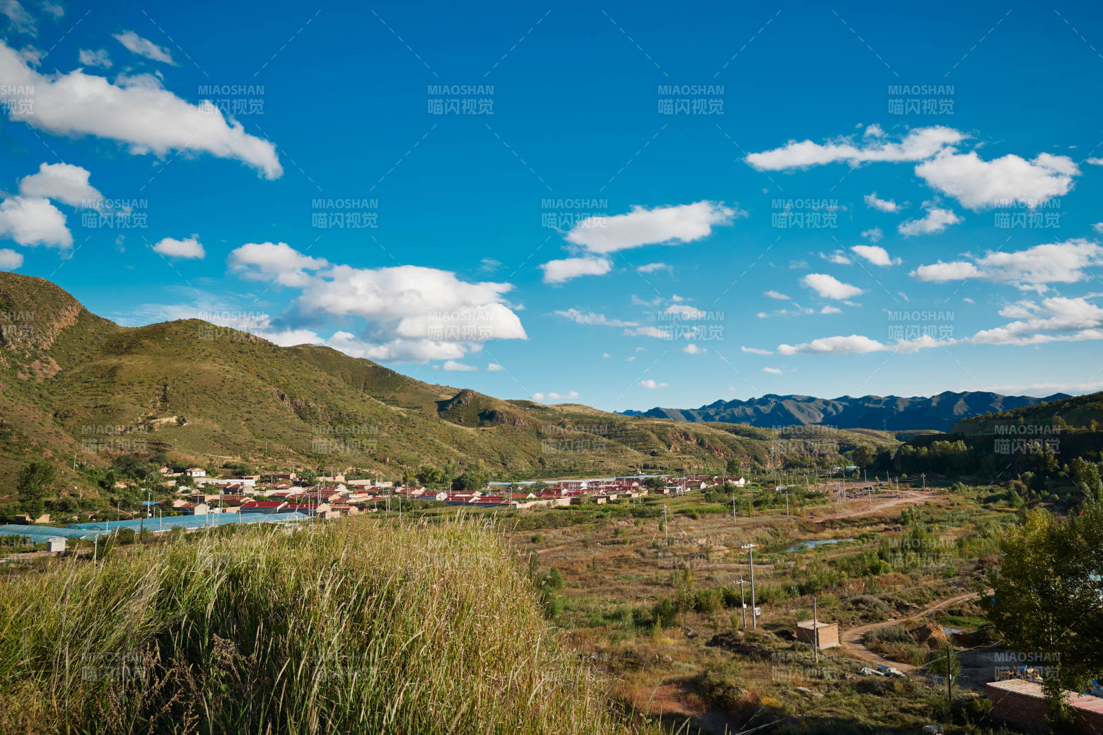 中国河北省张家口市崇礼县四杆旗村蔬菜大棚种植图片