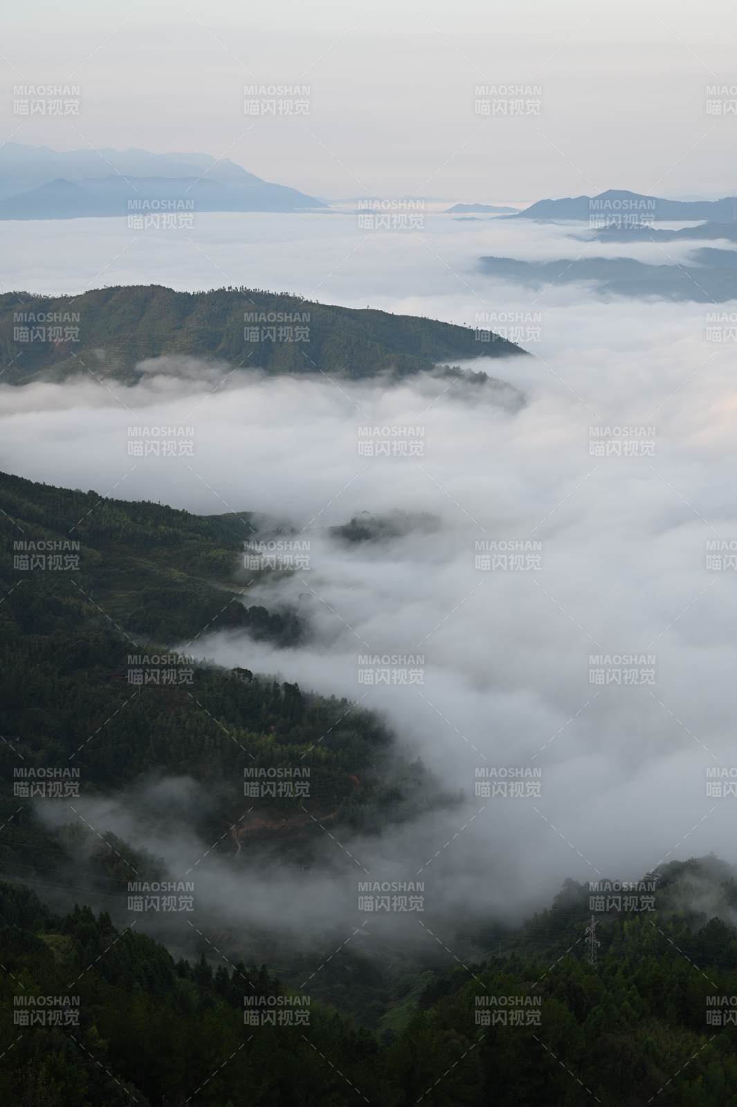 福建永泰仙妈殿云海图片