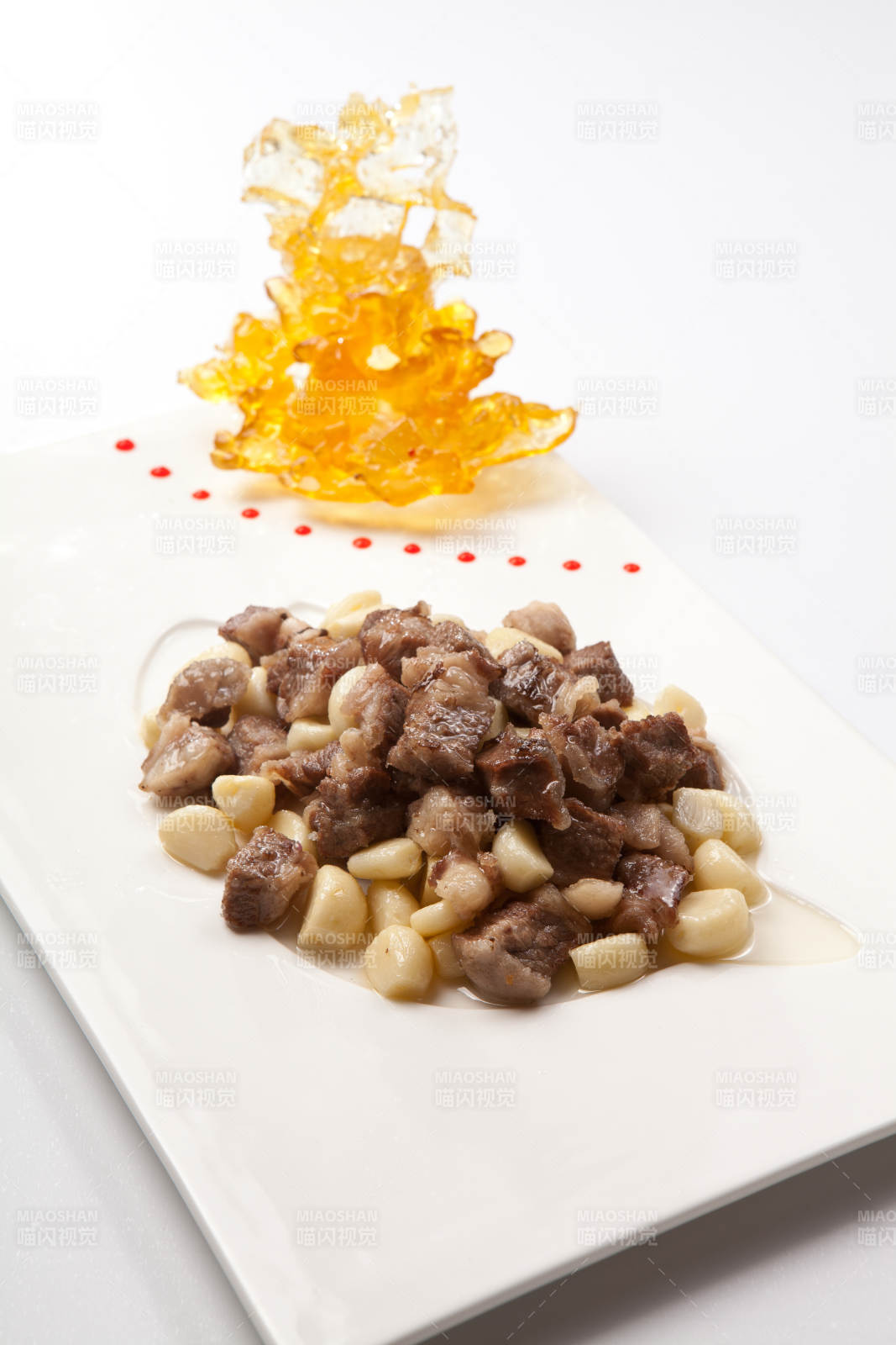 鲍鱼汁炸鳕鱼排图片