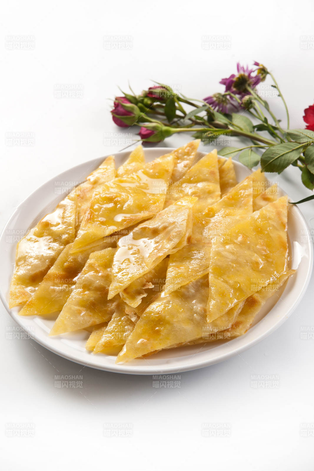 美味芝麻火烧图片