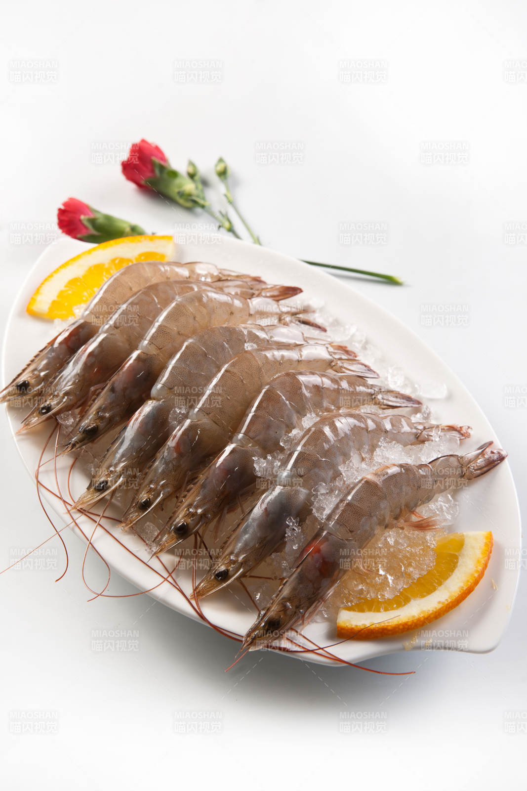 火锅食材鱼滑虾滑图片