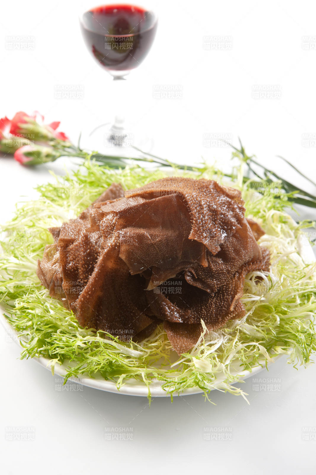 火锅食材涮品海带图片